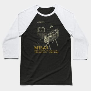 M18A1 Claymore Anti-Personnel Mine Baseball T-Shirt